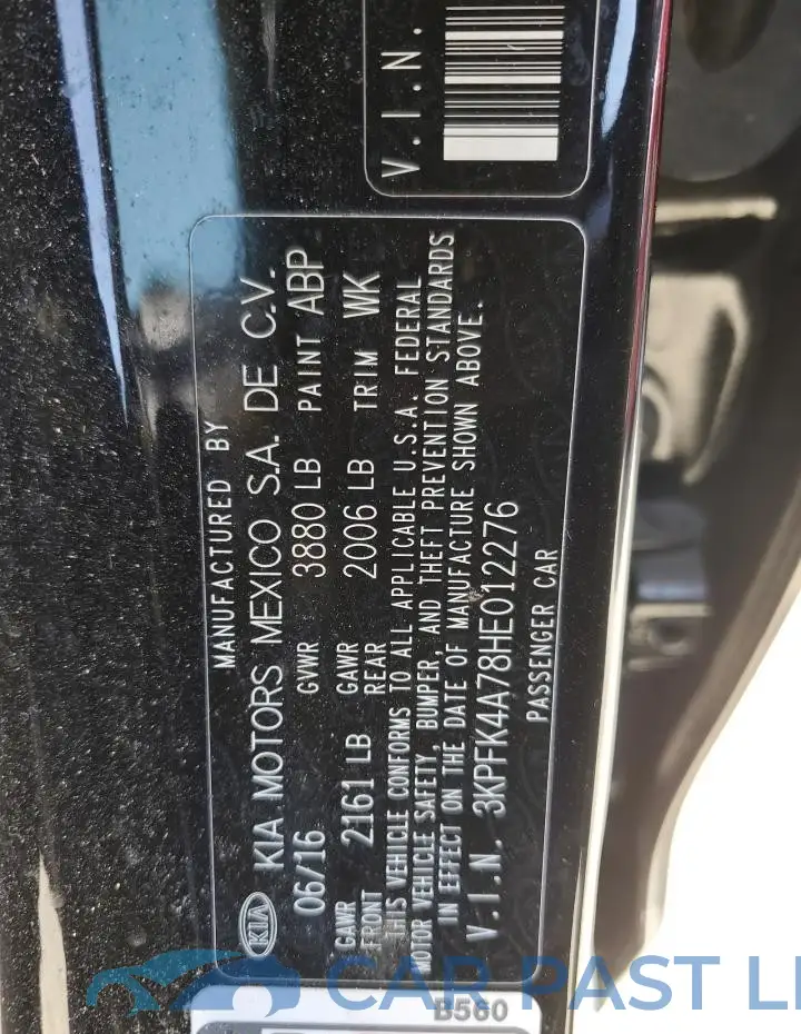 3KPFK4A78HE012276# 12