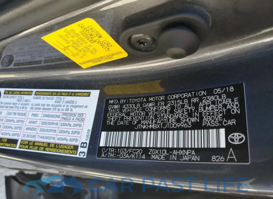 JTNKHMBX1J1009963# 12