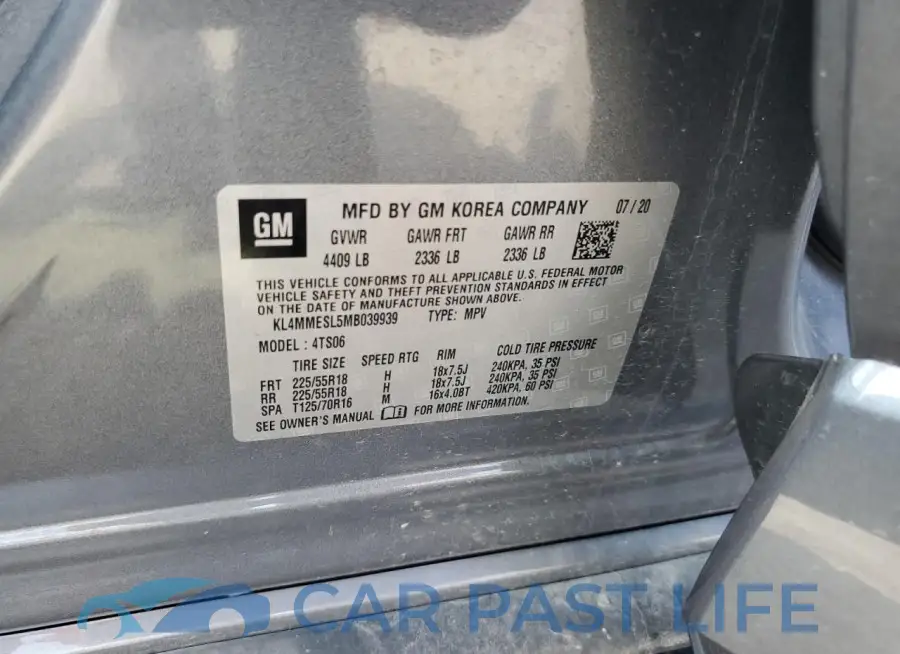 KL4MMESL5MB039939# 12