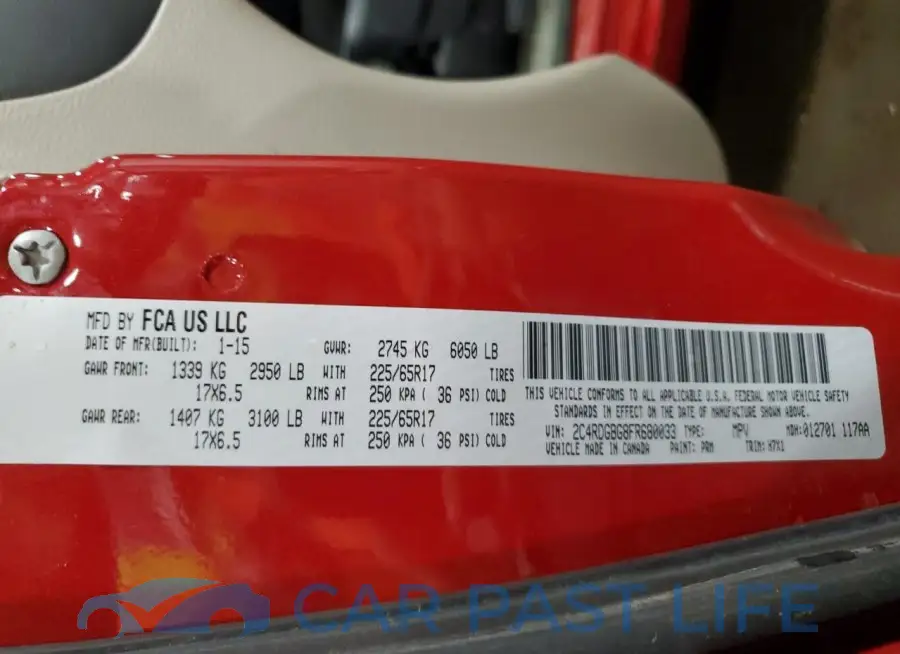 2C4RDGBG8FR680033# 14