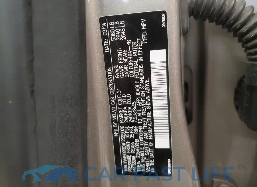 YV4902RC4F2599026# 13