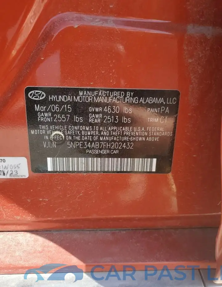 5NPE34AB7FH202432# 12