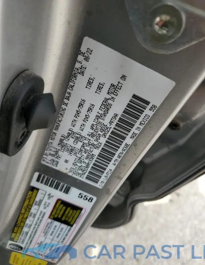 3TMAZ5CN8NM193095# 12