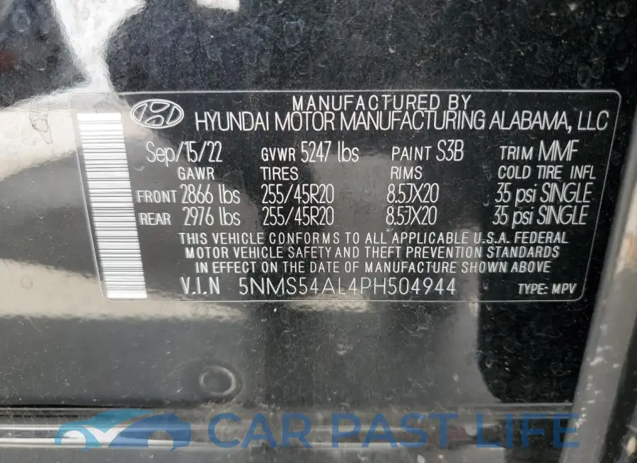 5NMS54AL4PH504944# 13