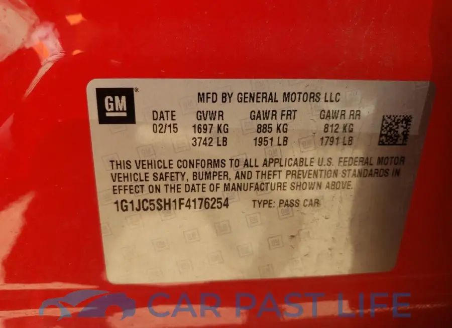 1G1JC5SH1F4176254# 13