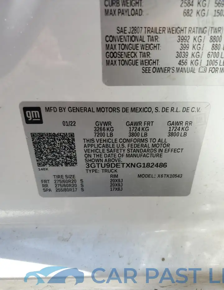 3GTU9DETXNG182486# 13