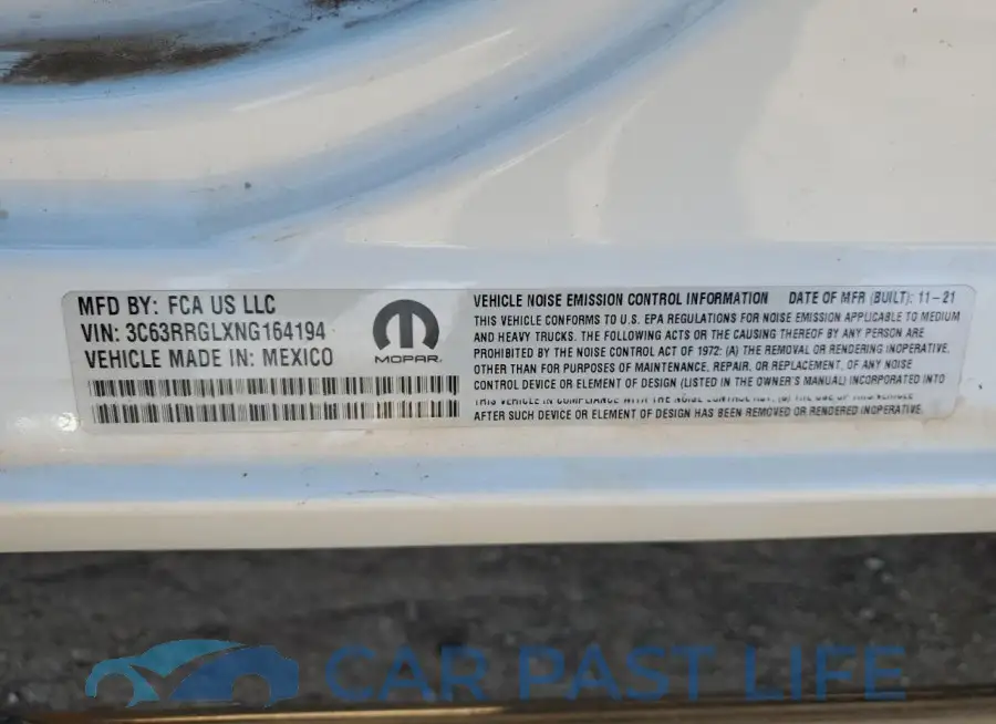 3C63RRGLXNG164194# 12