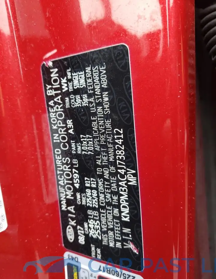 KNDPM3AC4J7382412# 13