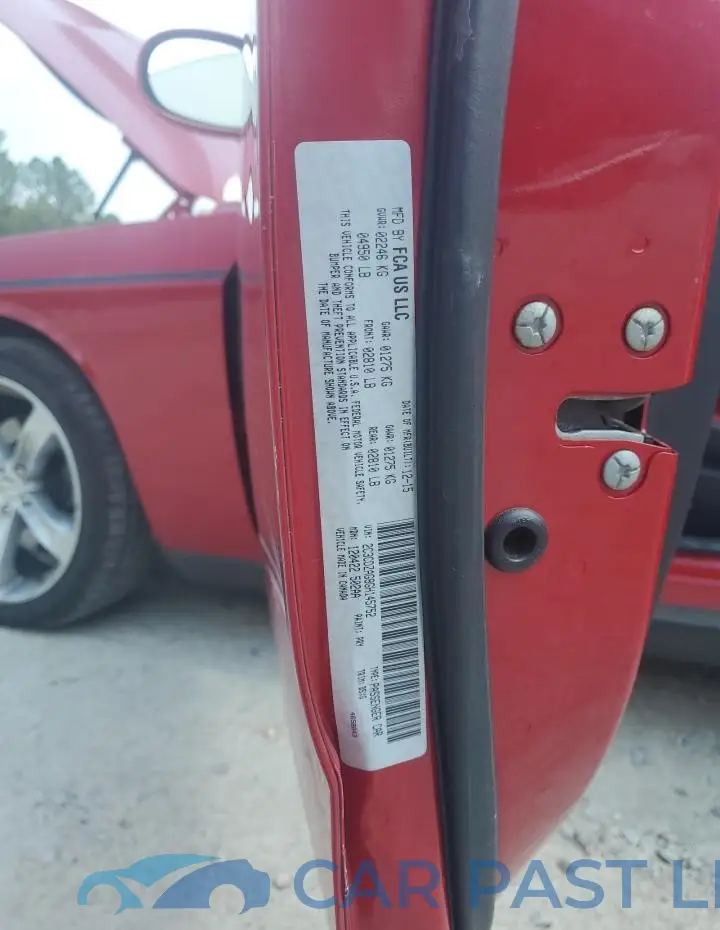 2C3CDZAG8GH145752# 12