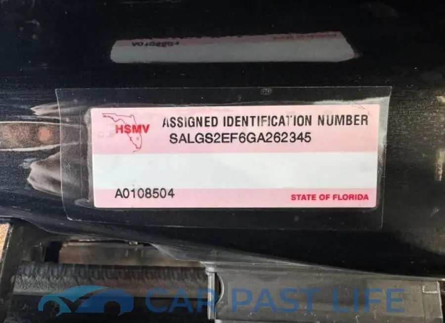 SALGS2EF6GA262345# 15