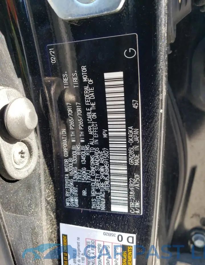 JTEMU5JR6M5915827# 13