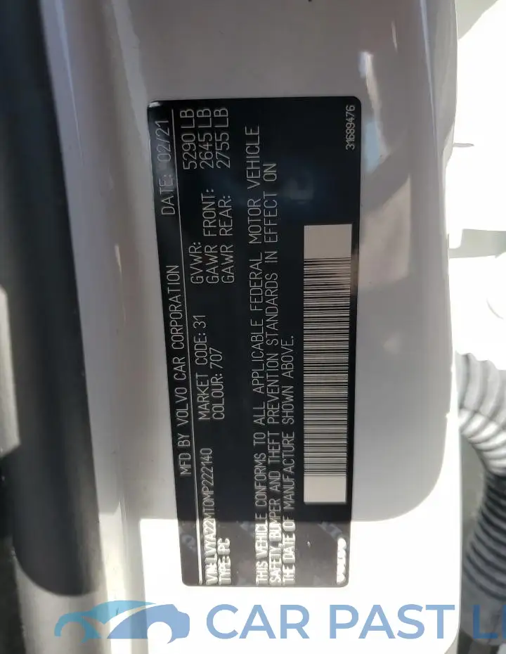 LVYA22MT0MP222140# 13