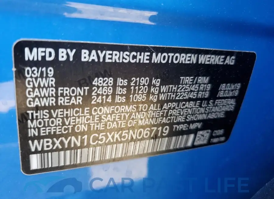WBXYN1C5XK5N06719# 13