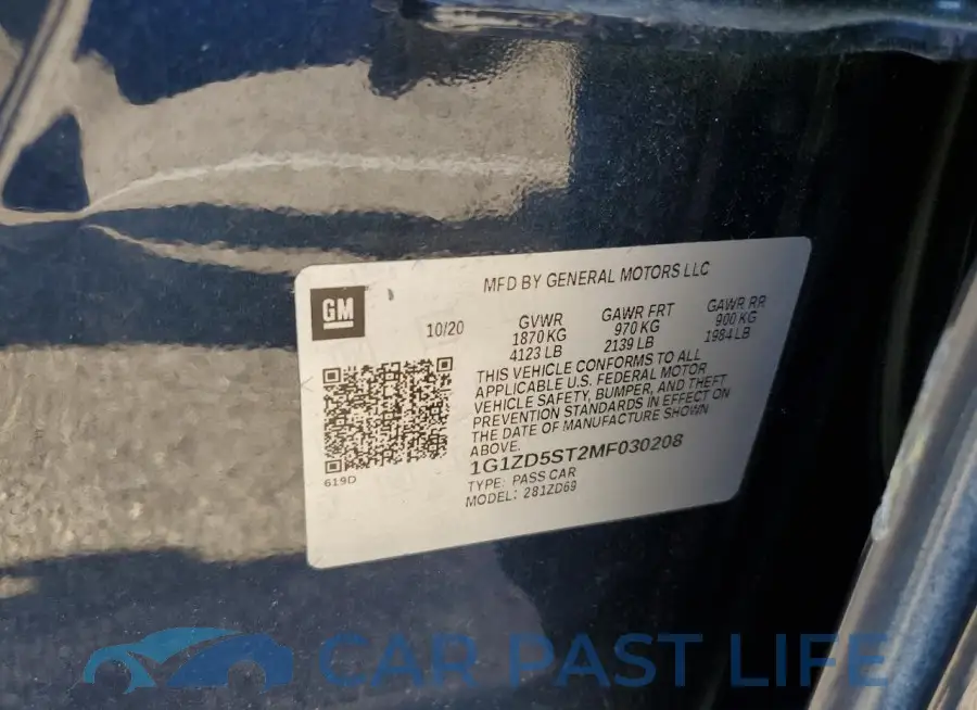 1G1ZD5ST2MF030208# 12