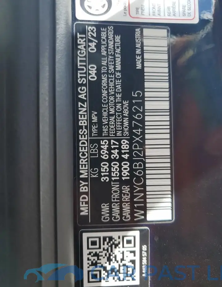 W1NYC6BJ2PX476215# 13