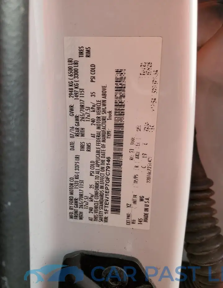 1FTEW1EP7GFC79146# 12