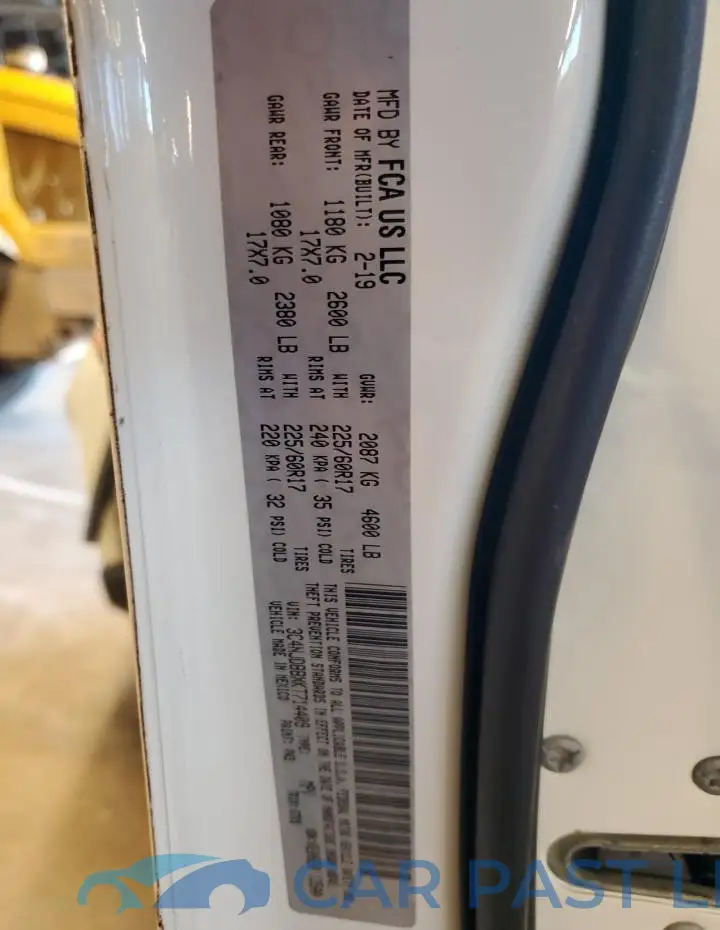 3C4NJDBBXKT714409# 12