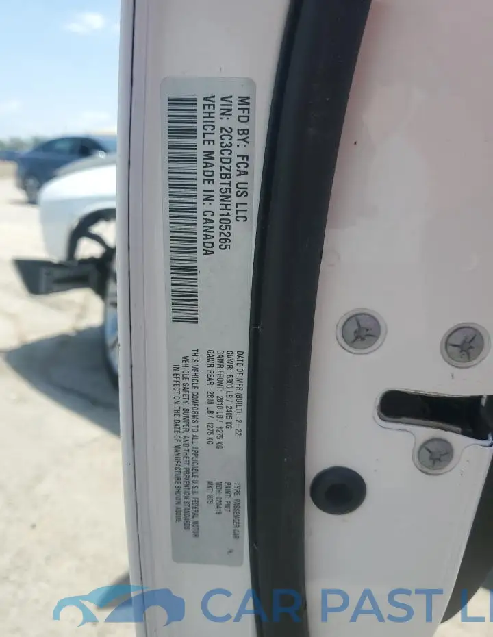 2C3CDZBT5NH105265# 13