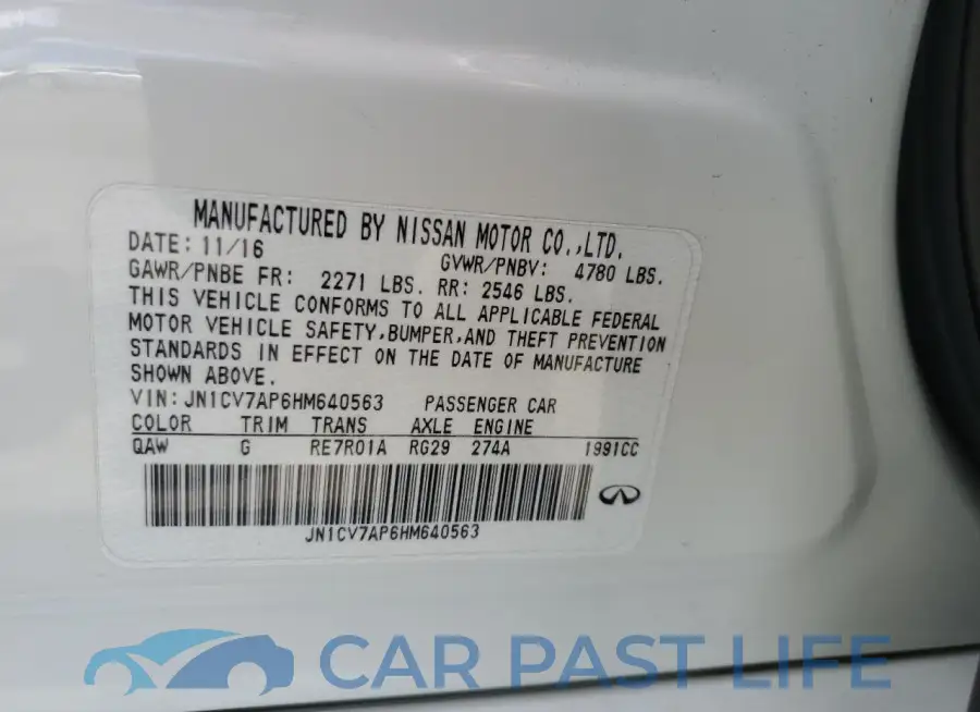 JN1CV7AP6HM640563# 12