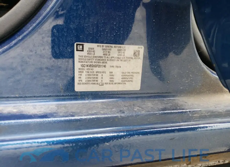 1GC1KVEG6GF281746# 12
