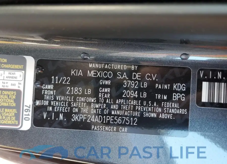 3KPF24AD1PE567512# 12