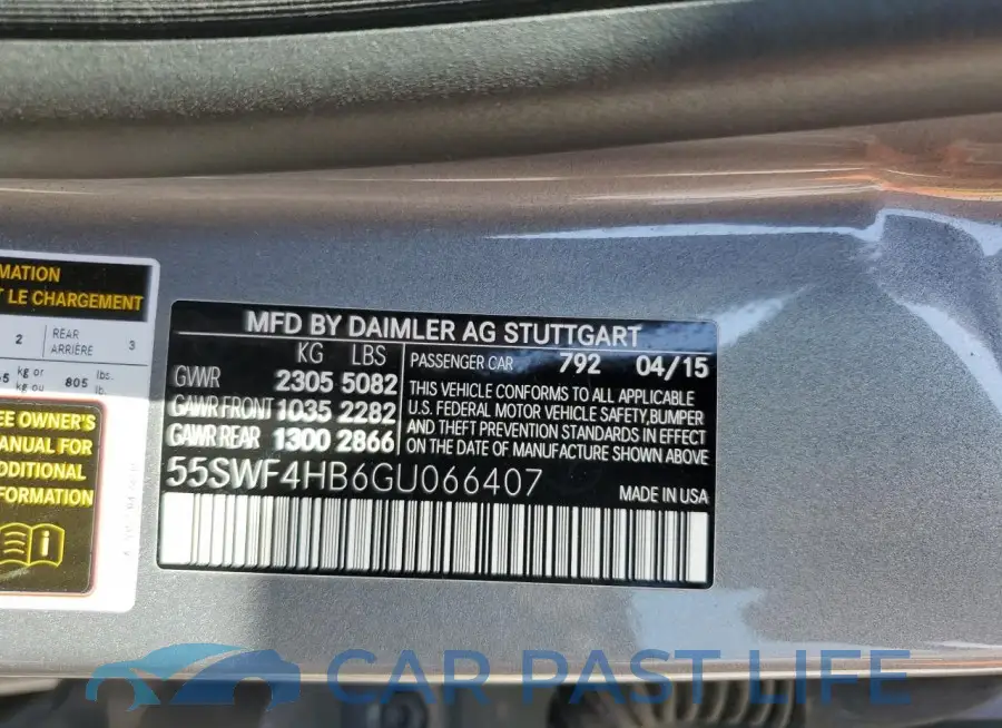 55SWF4HB6GU066407# 12