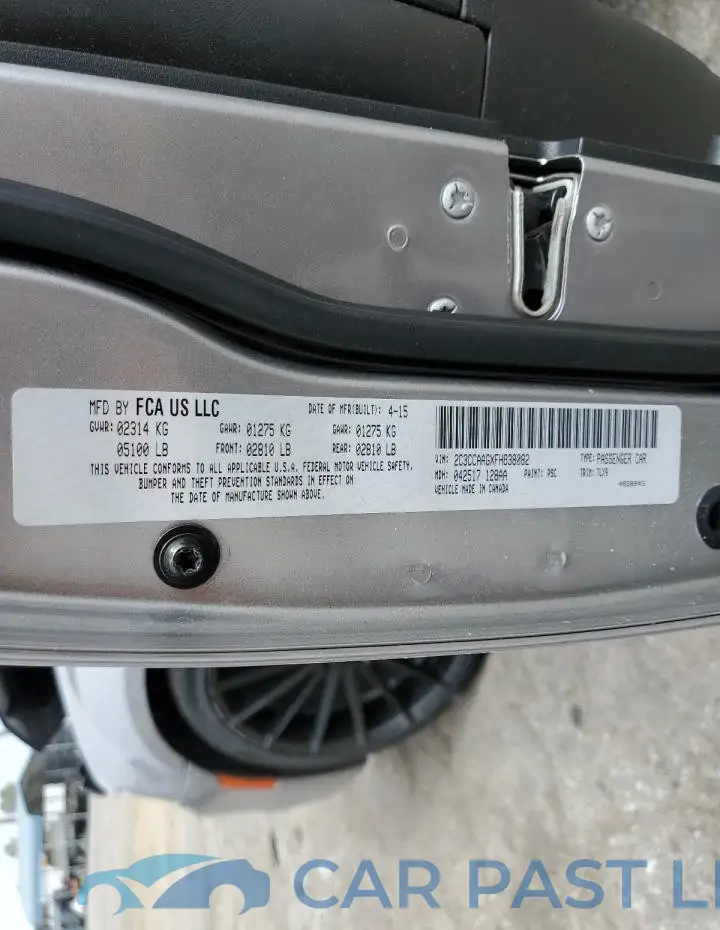 2C3CCAAGXFH838082# 12