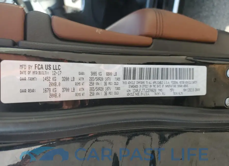 1C4RJFJT7JC270620# 12