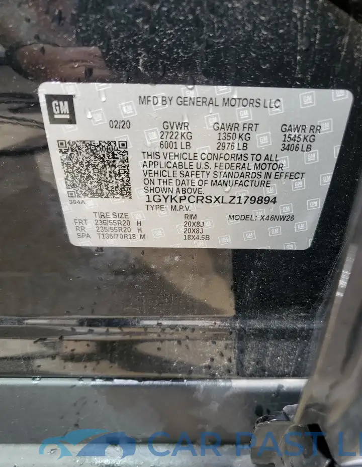 1GYKPCRSXLZ179894# 13
