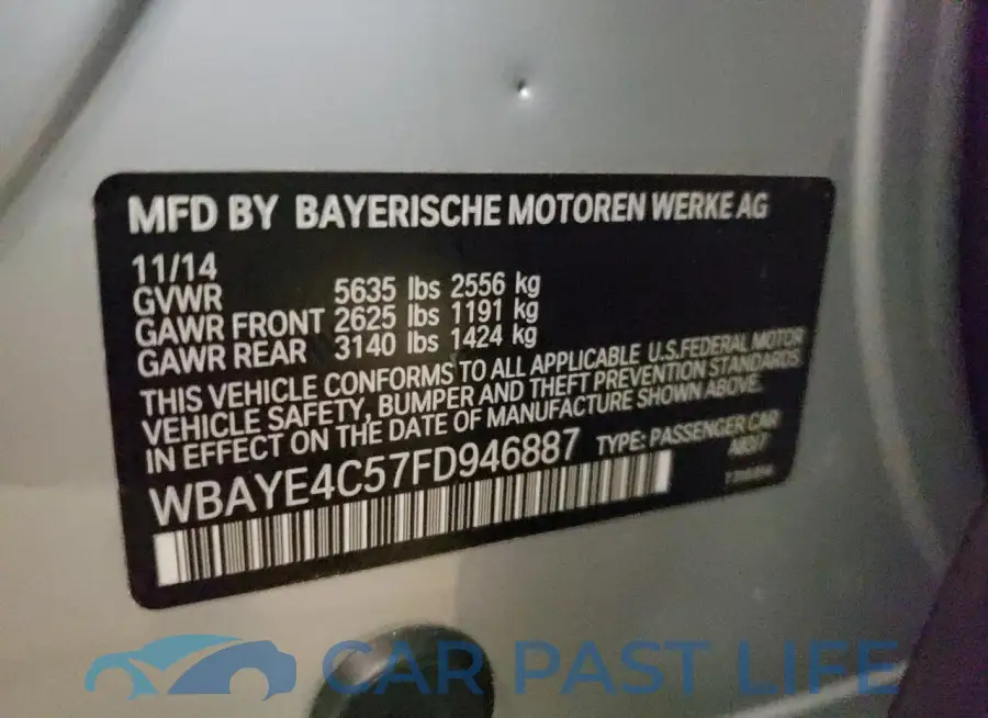 WBAYE4C57FD946887# 10