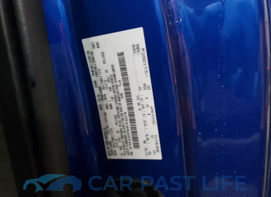 1FTEX1EP9HFA32256# 12