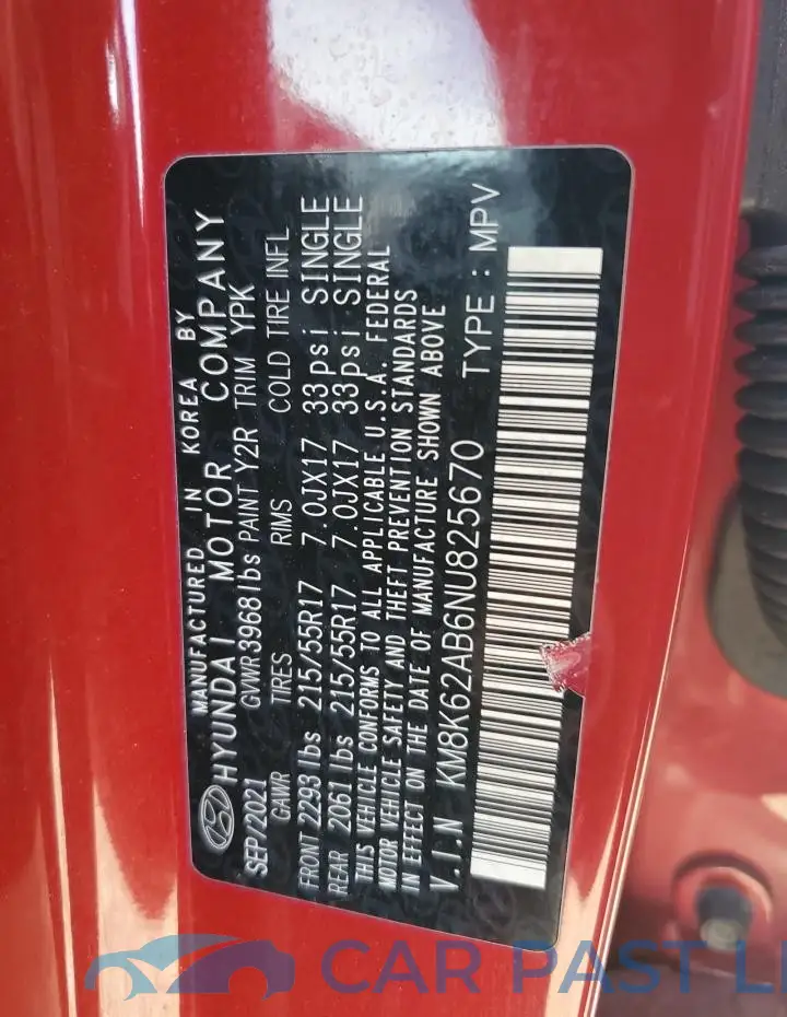 KM8K62AB6NU825670# 14