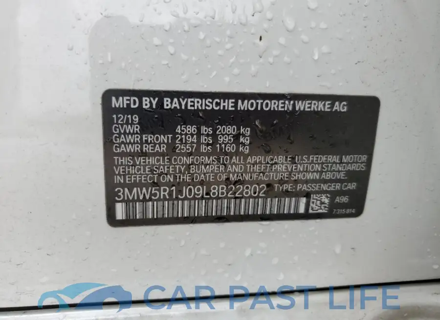 3MW5R1J09L8B22802# 12