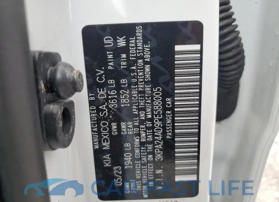 3KPA24AD9PE588005# 13