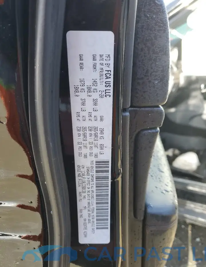 1C4RJFLG9LC289138# 12