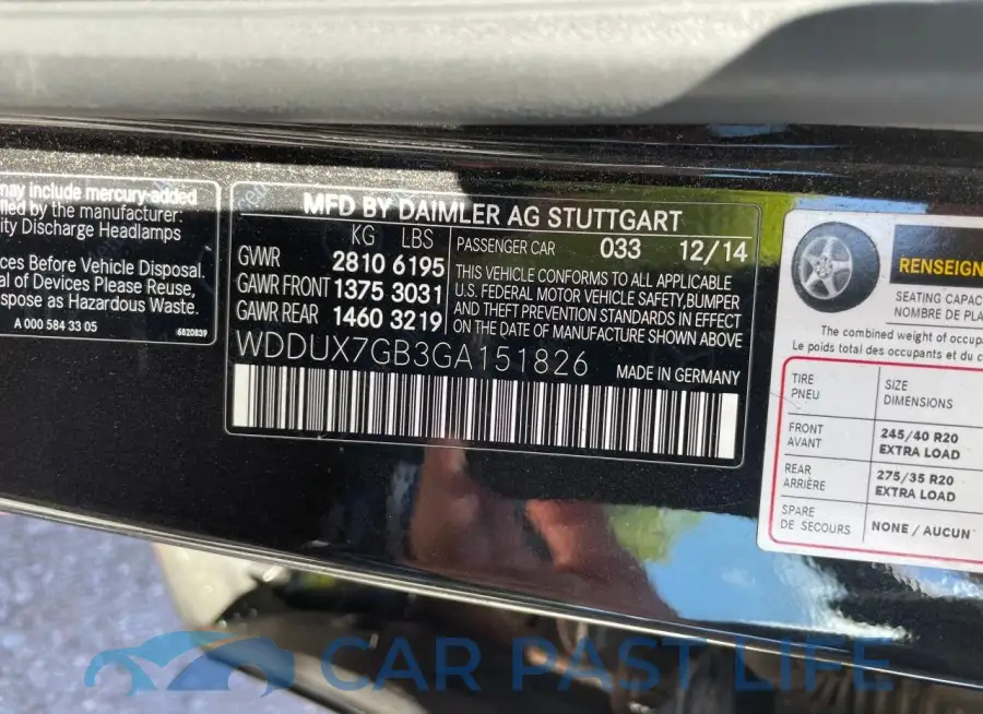 WDDUX7GB3GA151826# 10