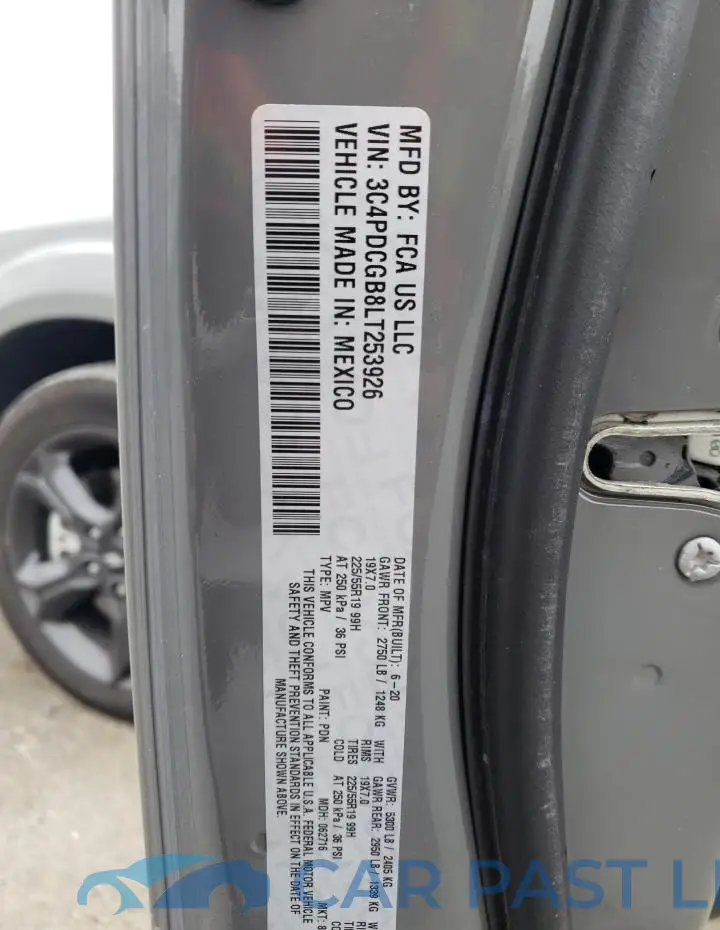 3C4PDCGB8LT253926# 14