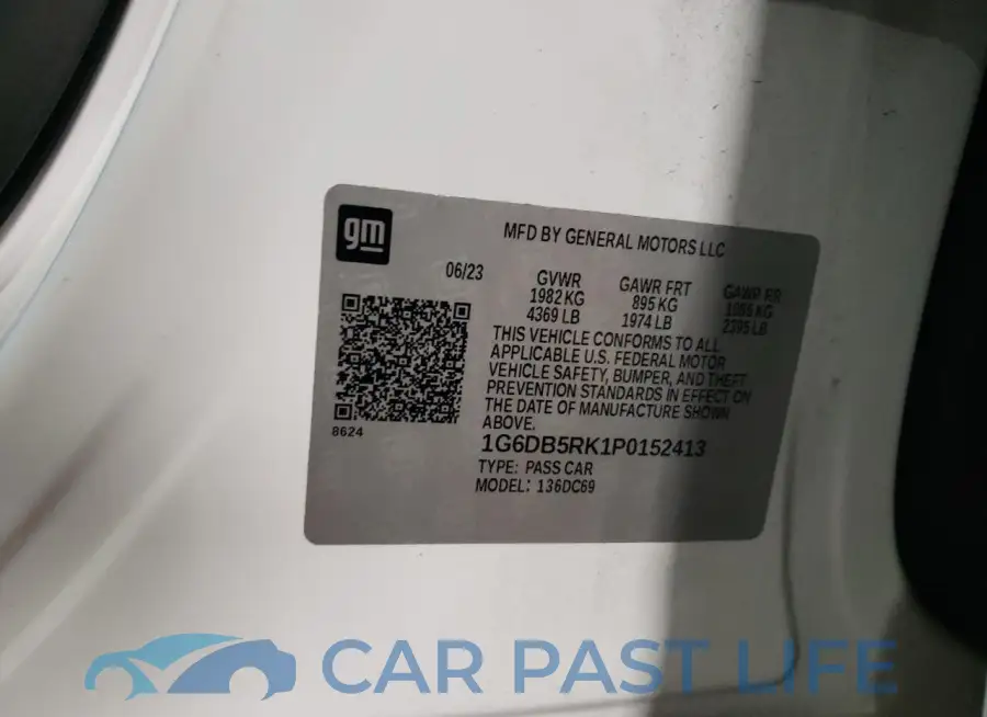 1G6DB5RK1P0152413# 12