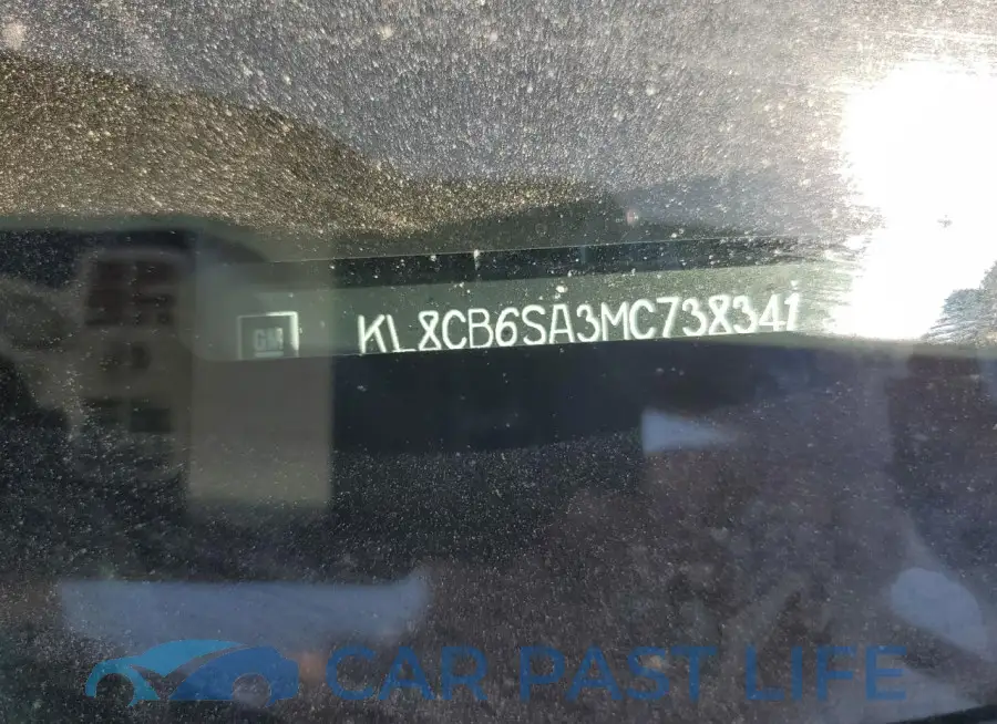 KL8CB6SA3MC738341# 12