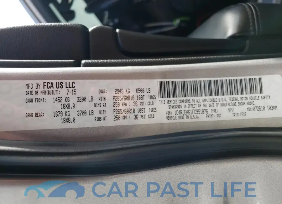 1C4RJEAG1FC951876# 13