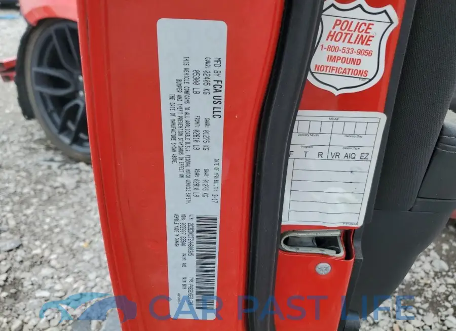 2C3CDXCT2HH600305# 12