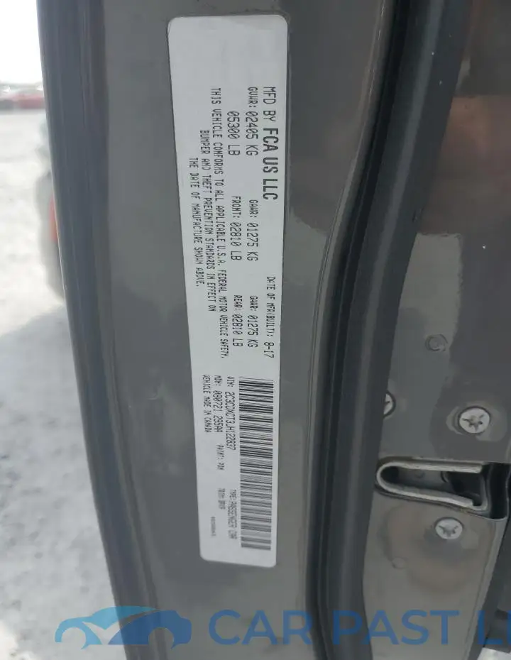 2C3CDXCT3JH122837# 12