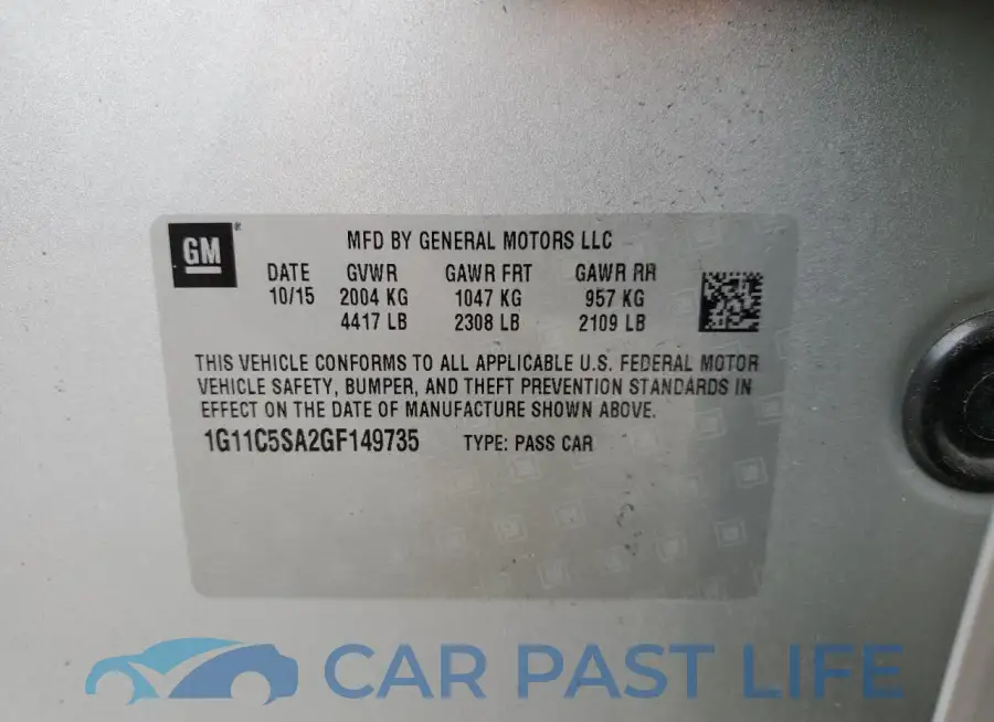 1G11C5SA2GF149735# 12