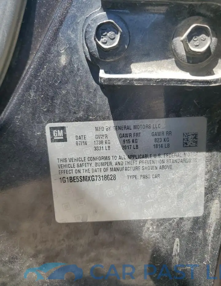 1G1BE5SMXG7318628# 13