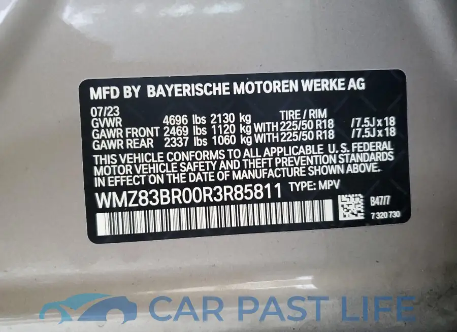 WMZ83BR00R3R85811# 12