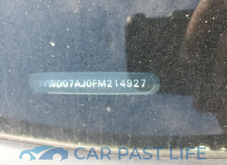 3VWD07AJ0FM214927# 12
