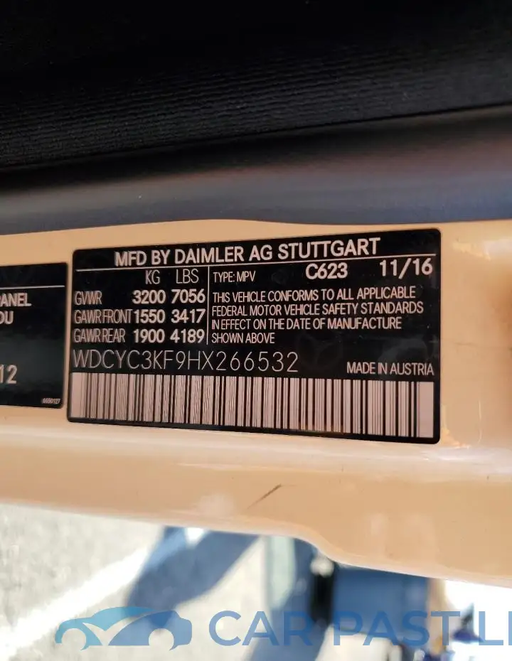 WDCYC3KF9HX266532# 14