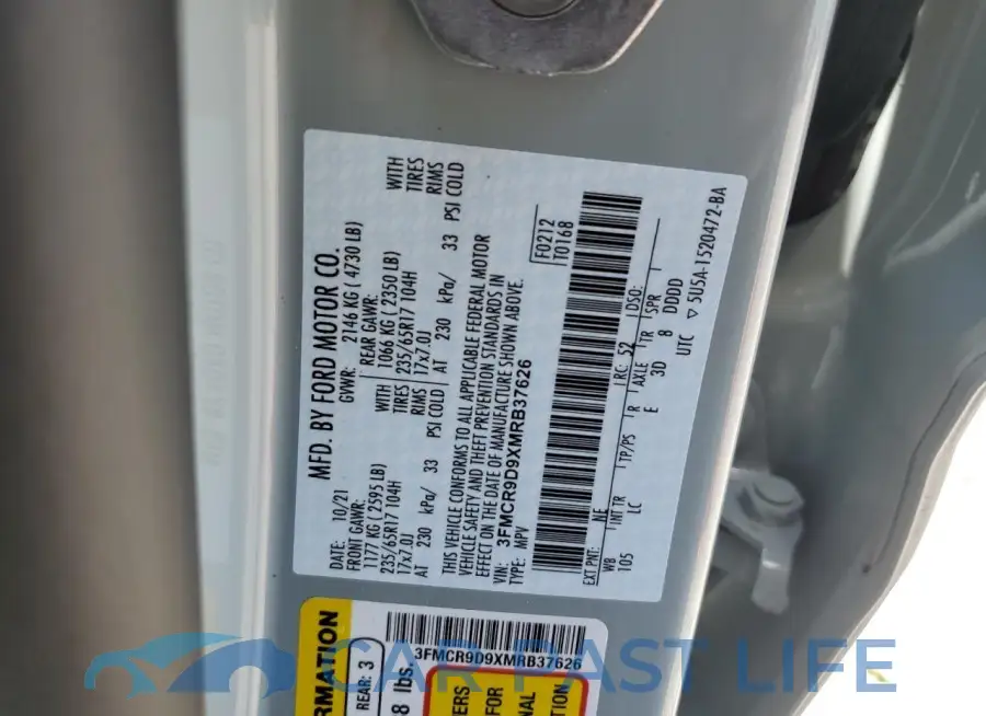 3FMCR9D9XMRB37626# 13