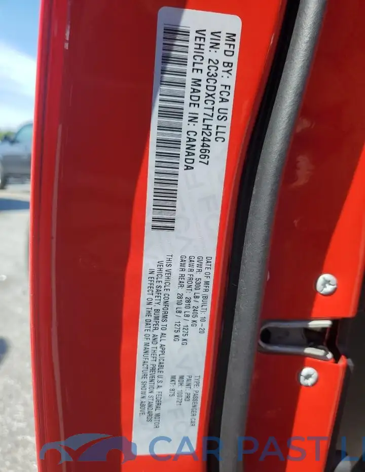 2C3CDXCT7LH244667# 12