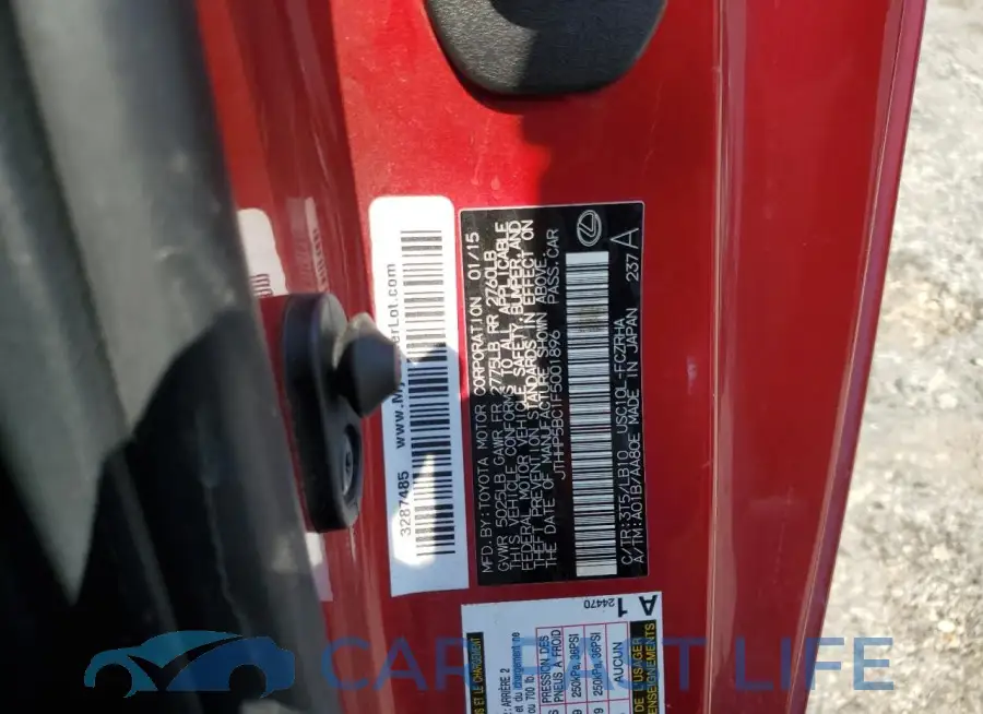 JTHHP5BC1F5001896# 13
